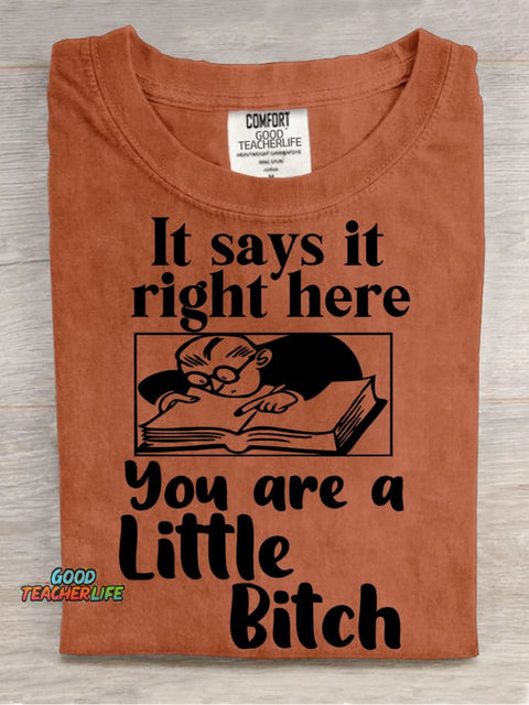 You Are A Little Decorative Pattern T-shirt