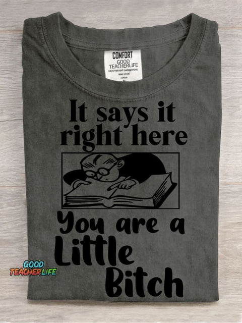 You Are A Little Decorative Pattern T-shirt