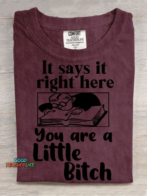 You Are A Little Decorative Pattern T-shirt