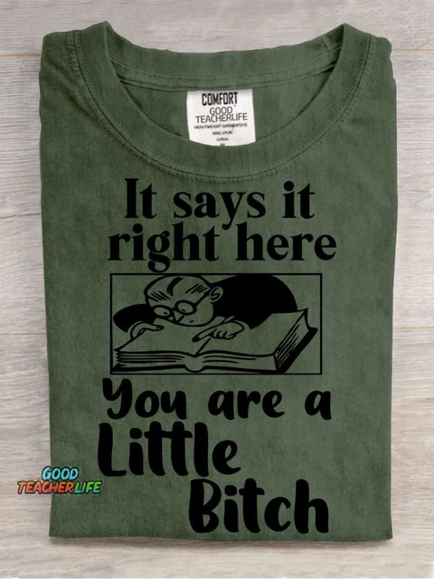You Are A Little Decorative Pattern T-shirt