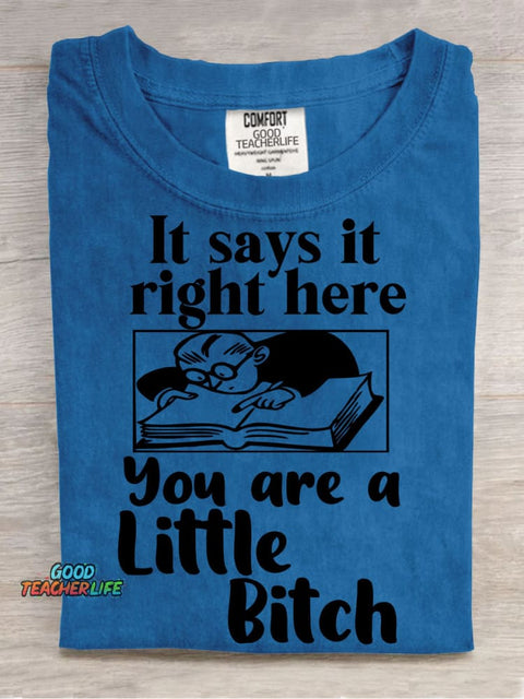 You Are A Little Decorative Pattern T-shirt