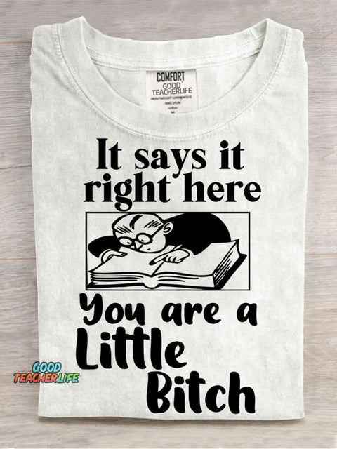 You Are A Little Decorative Pattern T-shirt