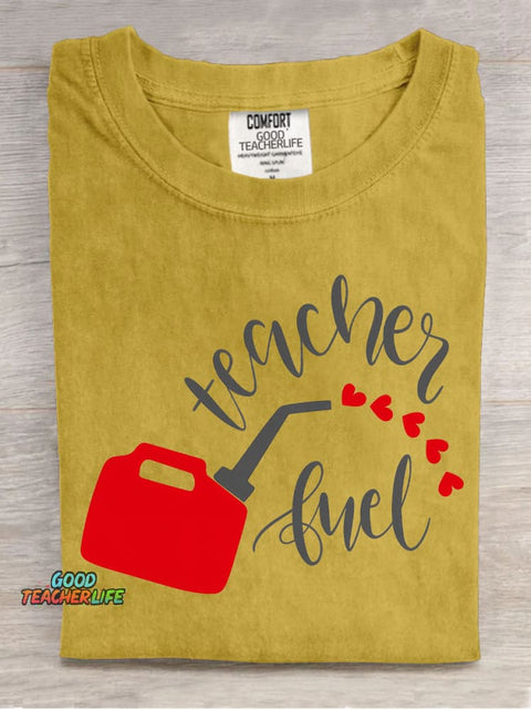 Teacher Decorative Pattern T-shirt