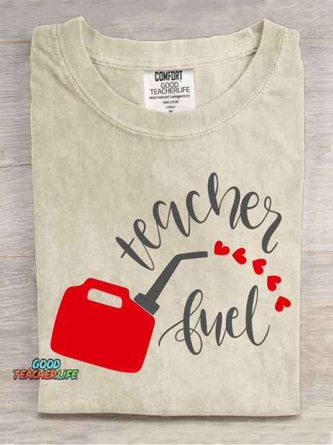 Teacher Decorative Pattern T-shirt
