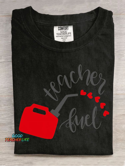 Teacher Decorative Pattern T-shirt