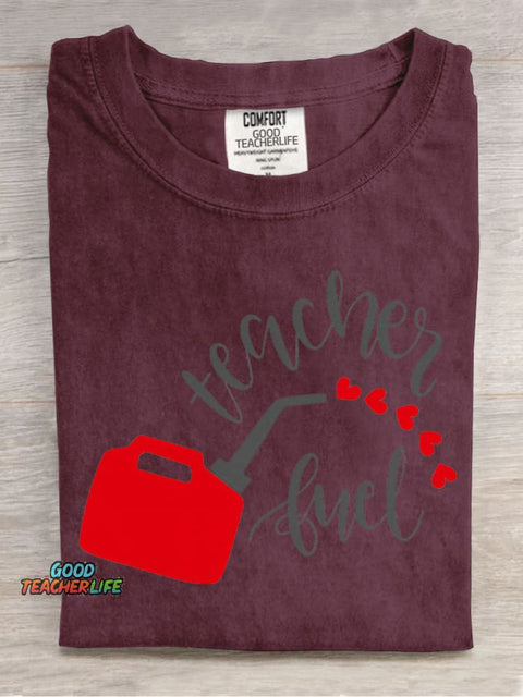 Teacher Decorative Pattern T-shirt
