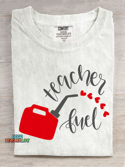 Teacher Decorative Pattern T-shirt