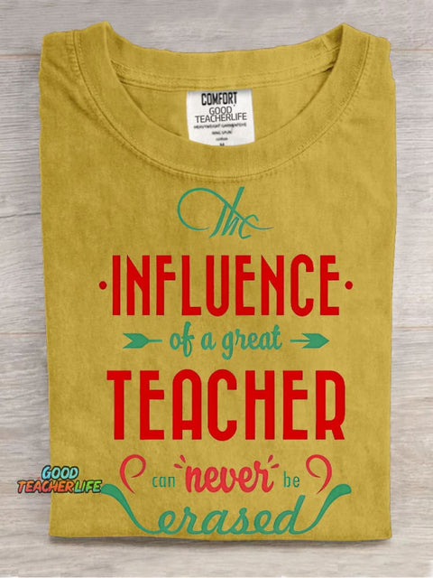 Teacher Decorative Pattern T-shirt