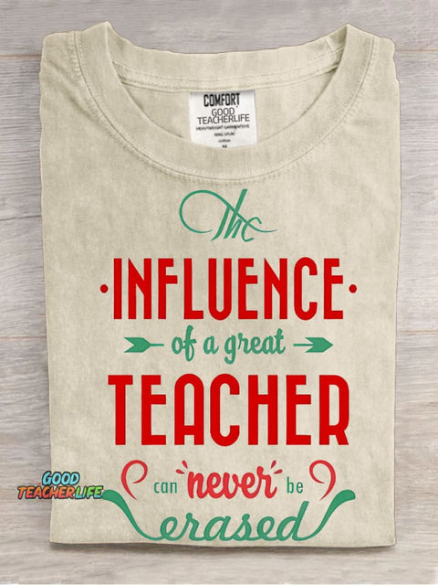 Teacher Decorative Pattern T-shirt