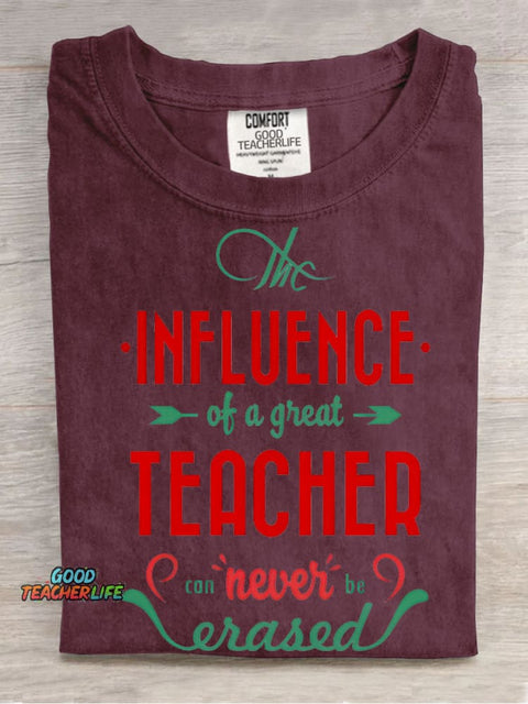 Teacher Decorative Pattern T-shirt