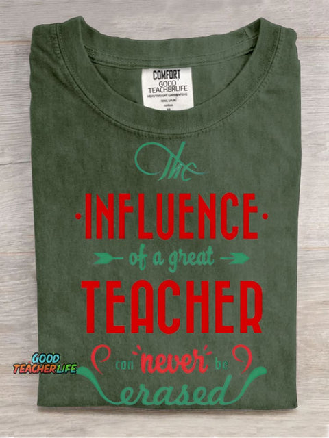 Teacher Decorative Pattern T-shirt