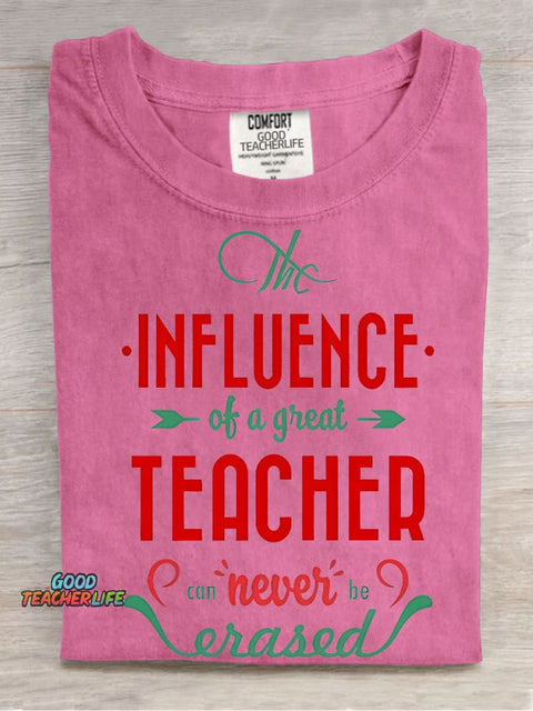 Teacher Decorative Pattern T-shirt