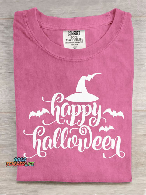 Happy Halloween Decorative Pattern T-shirt
