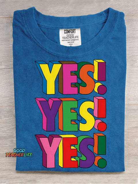 YES! Decorative Pattern T-shirt