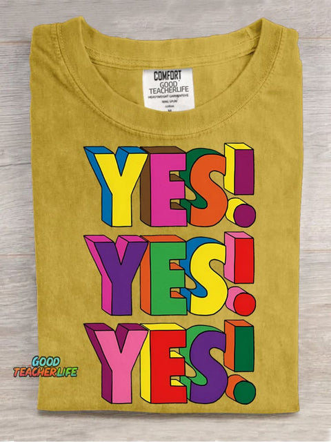 YES! Decorative Pattern T-shirt