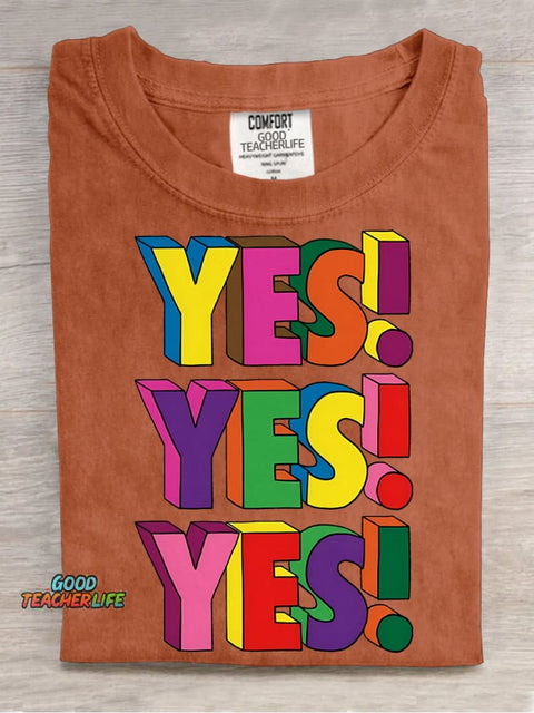 YES! Decorative Pattern T-shirt