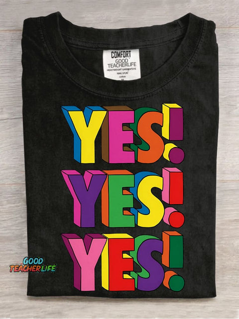 YES! Decorative Pattern T-shirt