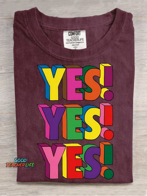YES! Decorative Pattern T-shirt