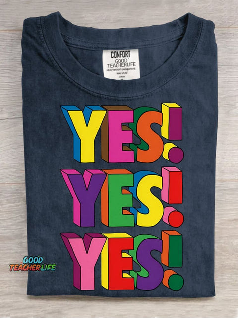 YES! Decorative Pattern T-shirt