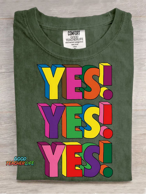 YES! Decorative Pattern T-shirt