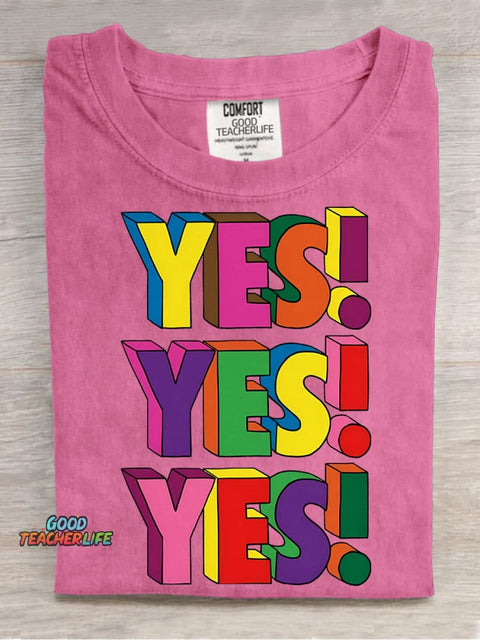 YES! Decorative Pattern T-shirt