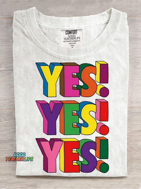 YES! Decorative Pattern T-shirt