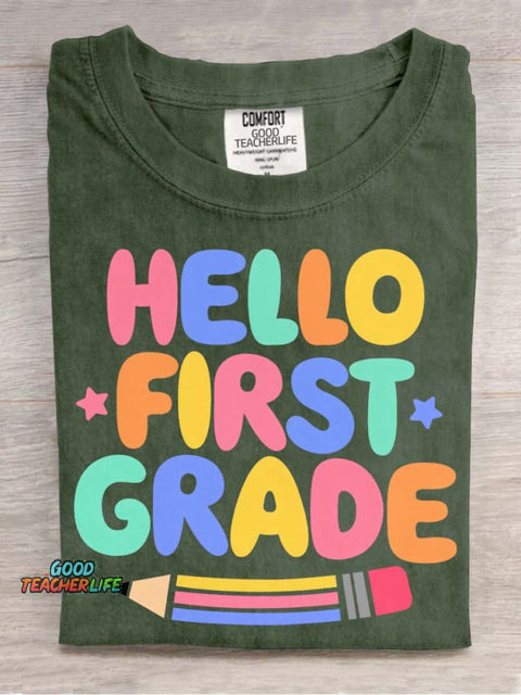 Hello First Grade T-shirt