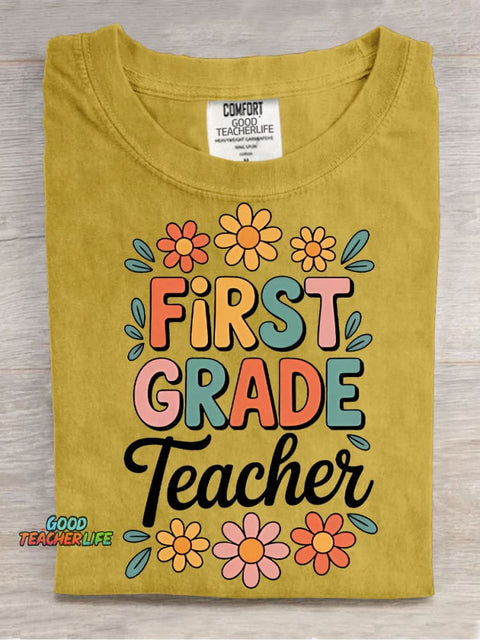 First Grade Teacher T-shirt