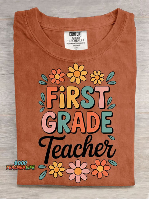 First Grade Teacher T-shirt