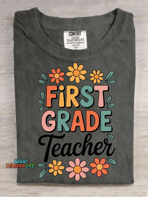 First Grade Teacher T-shirt