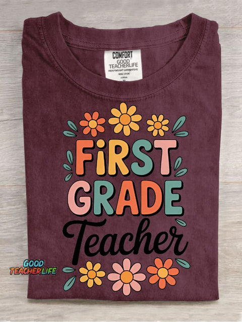 First Grade Teacher T-shirt