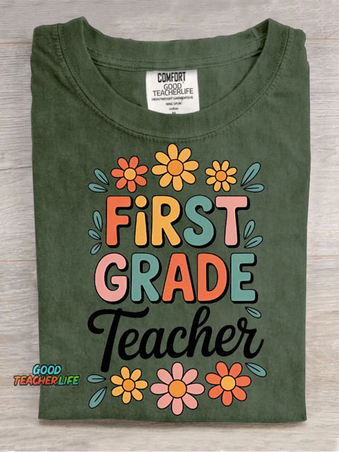 First Grade Teacher T-shirt