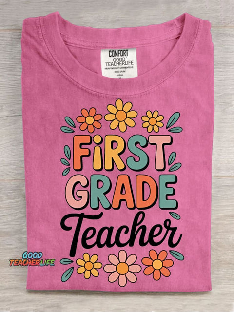 First Grade Teacher T-shirt