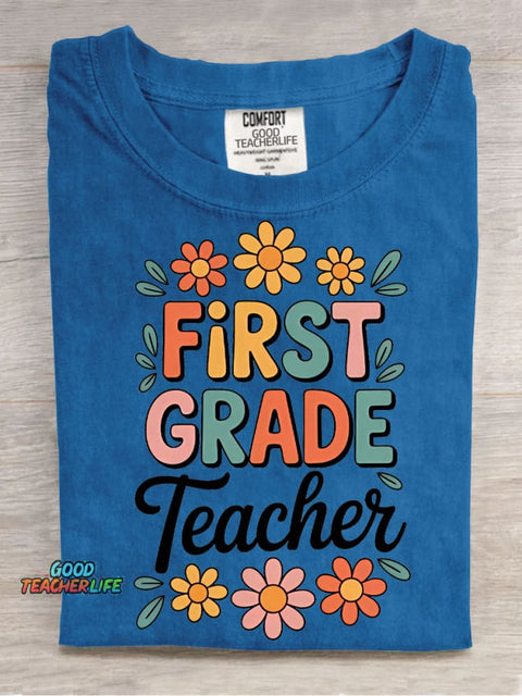 First Grade Teacher T-shirt