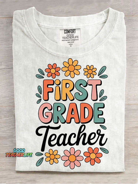 First Grade Teacher T-shirt