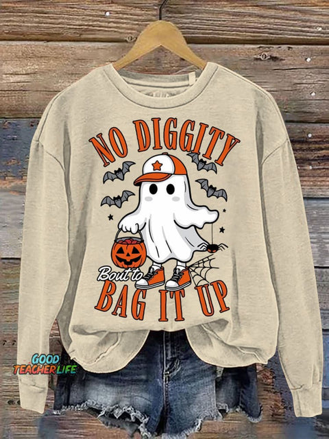 No Diggity Bag It Up Casual Sweatshirt