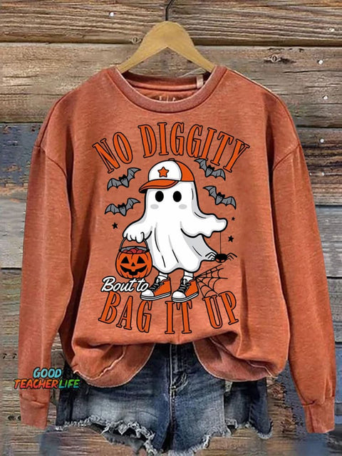 No Diggity Bag It Up Casual Sweatshirt