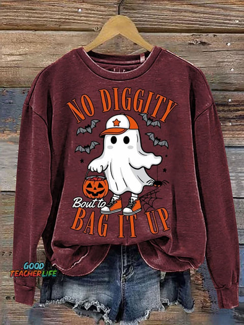 No Diggity Bag It Up Casual Sweatshirt