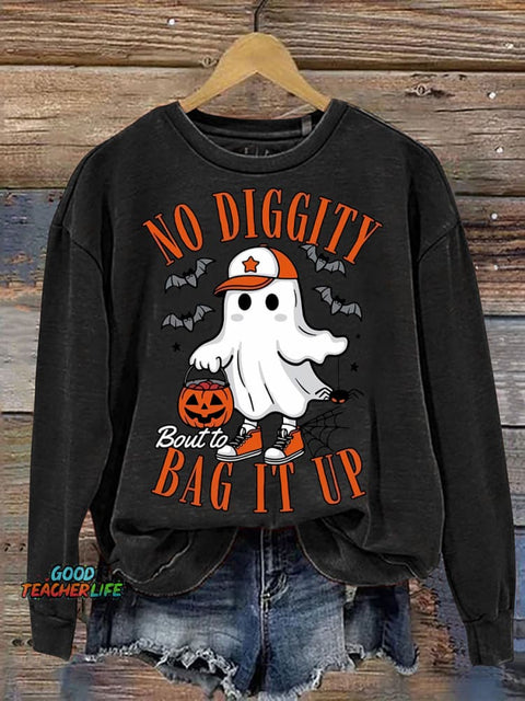 No Diggity Bag It Up Casual Sweatshirt