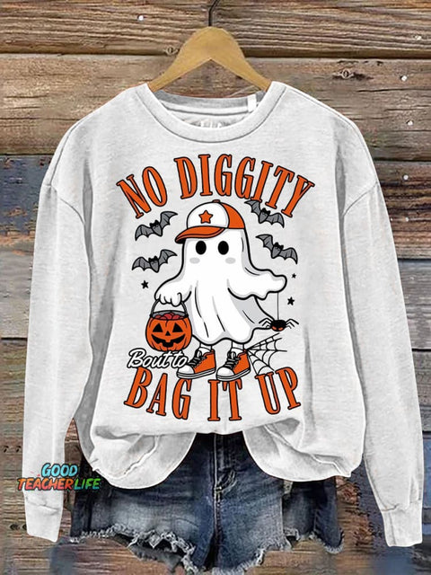 No Diggity Bag It Up Casual Sweatshirt