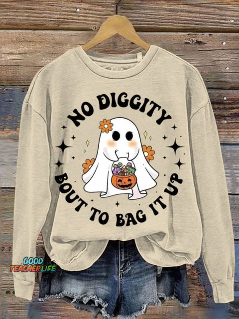 No Diggity Bag It Up Casual Sweatshirt