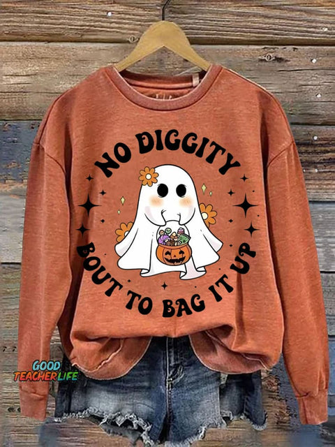 No Diggity Bag It Up Casual Sweatshirt