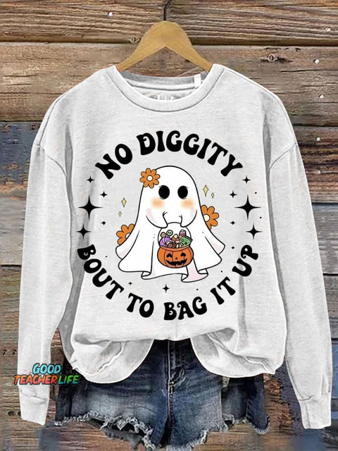 No Diggity Bag It Up Casual Sweatshirt