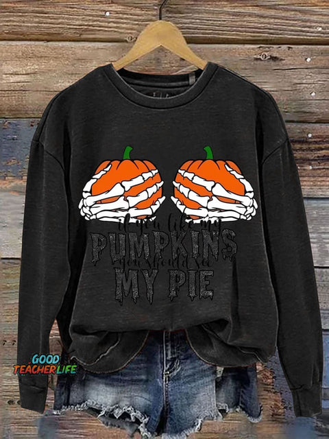 Sexy Halloween Decorative Pattern Casual Sweatshirt