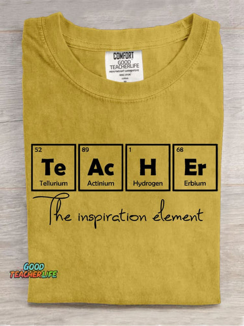 Teacher The Inspiration Element T-shirt
