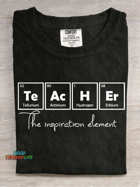 Teacher The Inspiration Element T-shirt