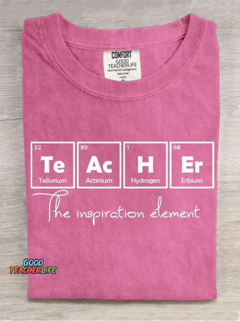 Teacher The Inspiration Element T-shirt