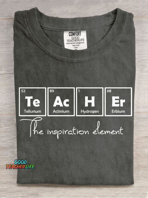 Teacher The Inspiration Element T-shirt