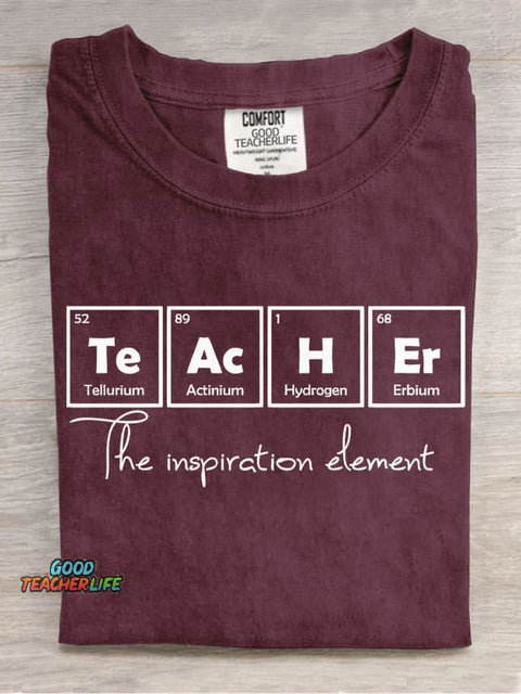 Teacher The Inspiration Element T-shirt