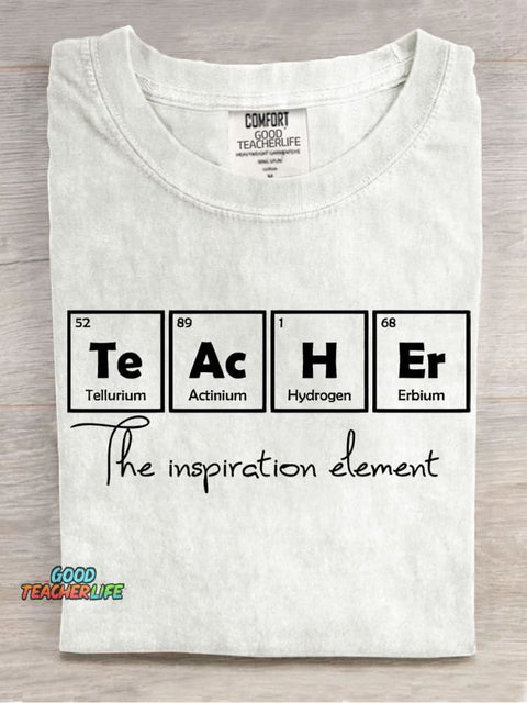 Teacher The Inspiration Element T-shirt